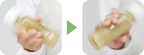 ドレッシングのおいしい振り方