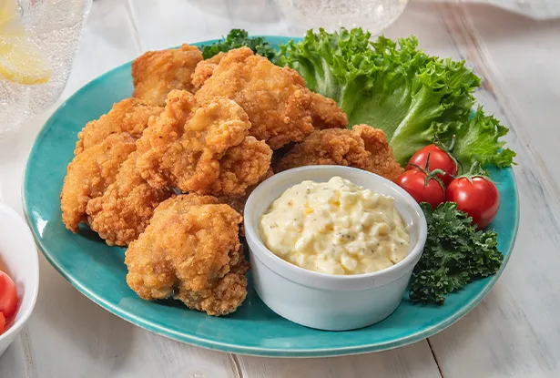 鶏のから揚げ～レモンタルタルソース添え～