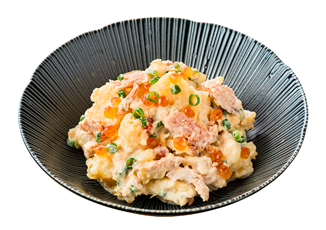 北海道のうまみ！鮭のちゃんちゃん焼き風ポテサラ