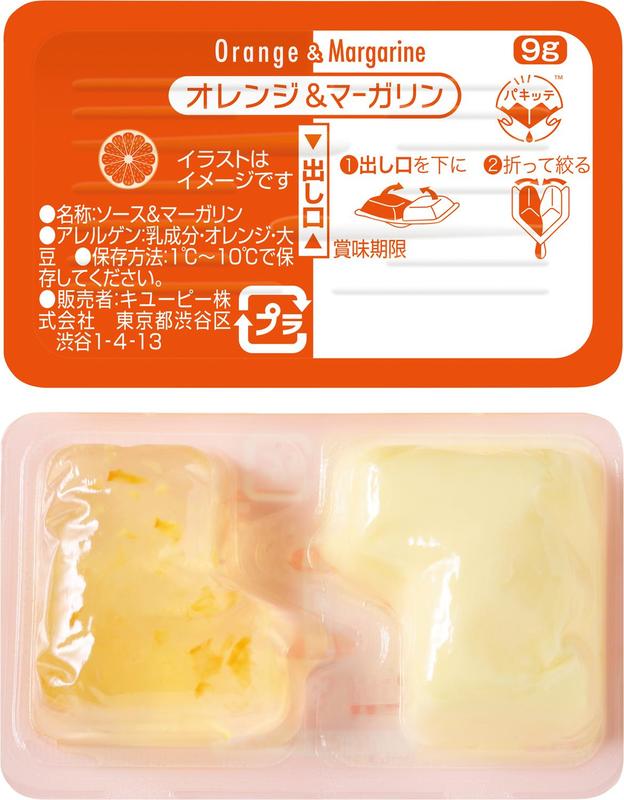 オレンジ＆マーガリン（パキッテ）