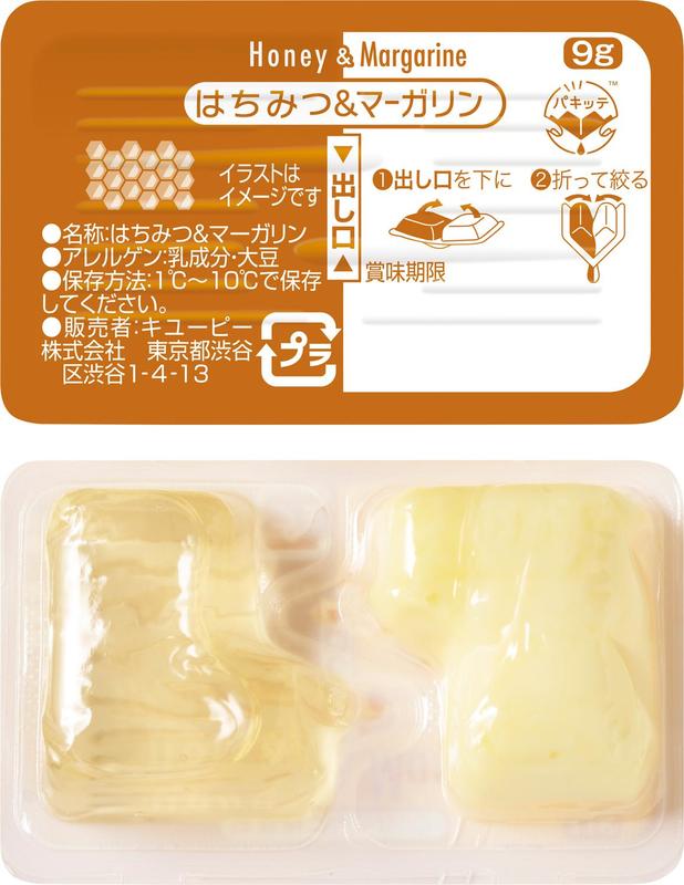 はちみつ＆マーガリン（パキッテ）