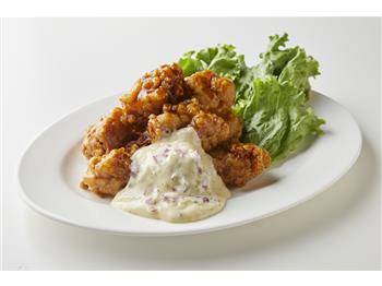  豆腐の唐揚げ南蛮風