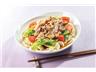 胡麻ドレ仕立ての豚しゃぶサラダうどん