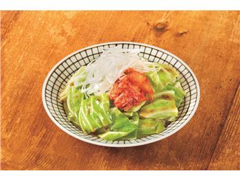 旨たれキャベツのねぎまみれ