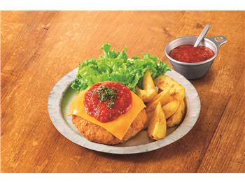 トマト＆ガーリックチーズのメンチカツ