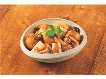 やみつきになる葱じゃが