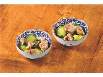 旨たれ砂肝胡瓜