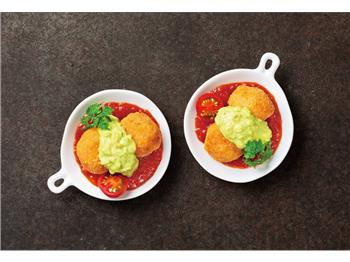 ワカモレソースのライスコロッケ