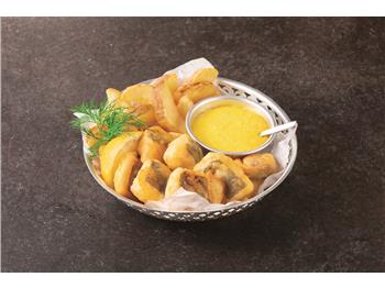 マオンソースのフィッシュ＆チップス