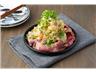 焙煎胡麻ポテトサラダ　ローストビーフ添え