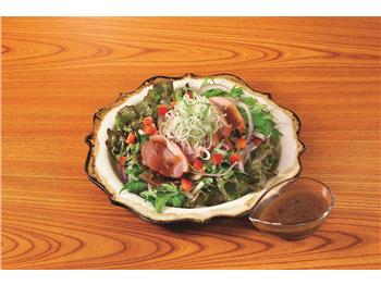 鴨ねぎのごちそう黒酢たまねぎサラダ