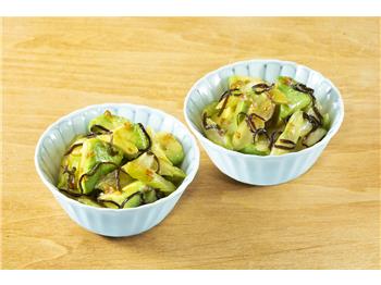 アボカドセロリの塩昆布旨たれ