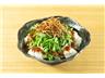 豆苗と生湯葉のゆず醤油がけ