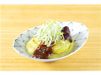 冷製なすの香味だれ