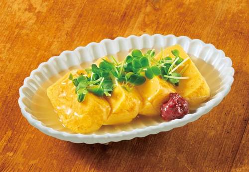 たまごやきのだしあんかけ