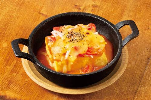 炙りチーズとオマールソースのたまごやき