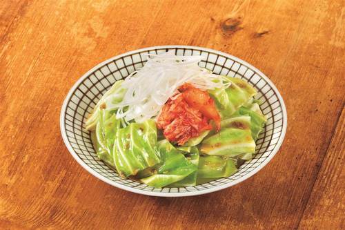 旨たれキャベツのねぎまみれ