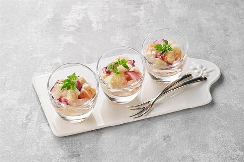 シーフードねぎ塩マリネ風