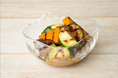 グリル野菜のねぎ塩マリネ