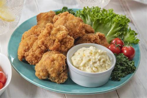 鶏のから揚げ〜レモンタルタルソース添え〜