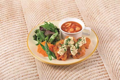 レモンタルタルのチキン南蛮プレート