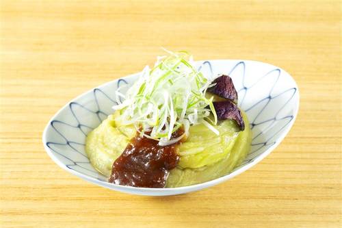 冷製なすの香味だれ