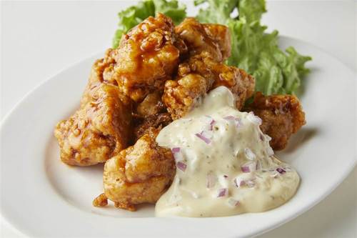  豆腐の唐揚げ南蛮風