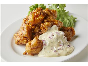  豆腐の唐揚げ南蛮風