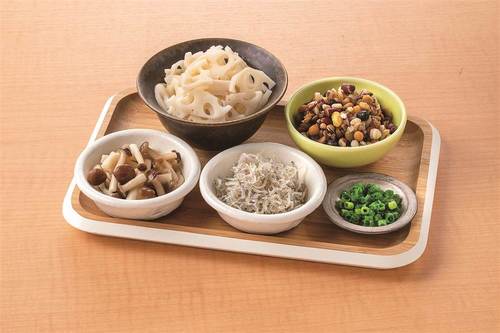 雑穀とじゃこの和風ポテトサラダ