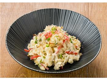 たこ焼き風ポテサラ