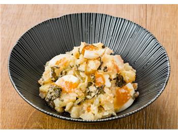 高菜明太のポテサラ