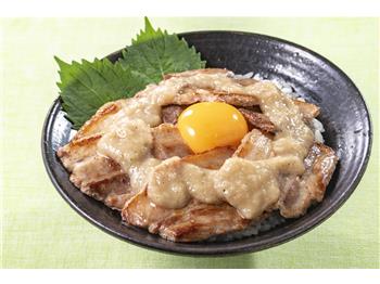 ねぎ塩豚丼