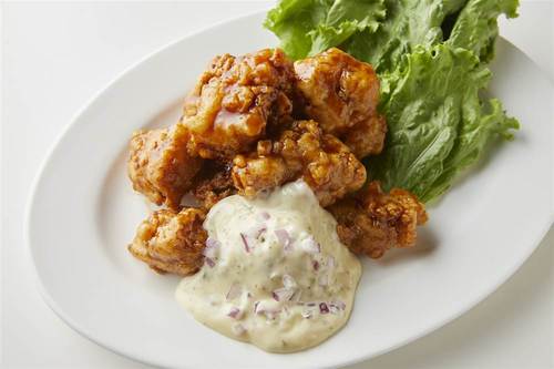  豆腐の唐揚げ南蛮風