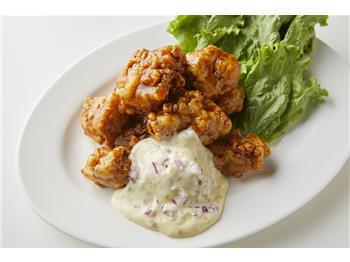  豆腐の唐揚げ南蛮風