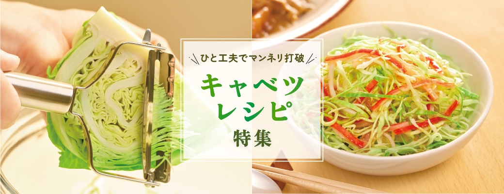 ひと工夫でマンネリ打破 キャベツサラダ特集