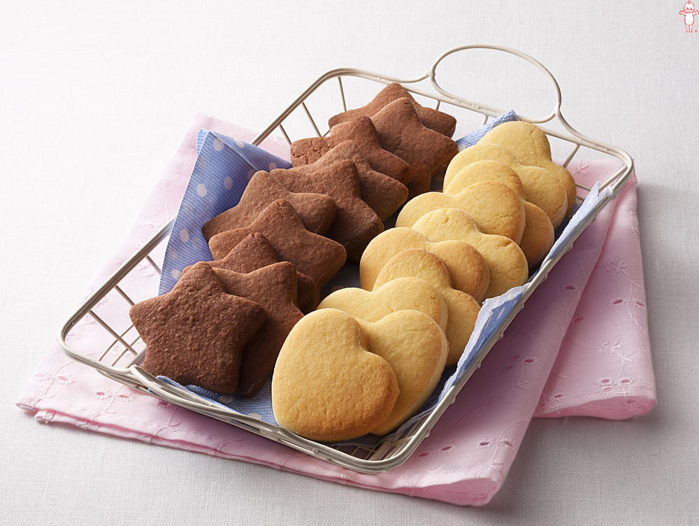 ２色のマヨネーズクッキー とっておきレシピ キユーピー