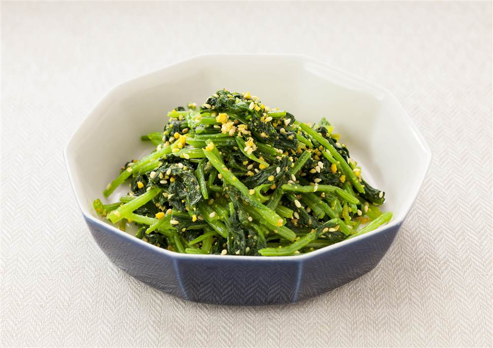 ほうれん草のからし和え とっておきレシピ キユーピー