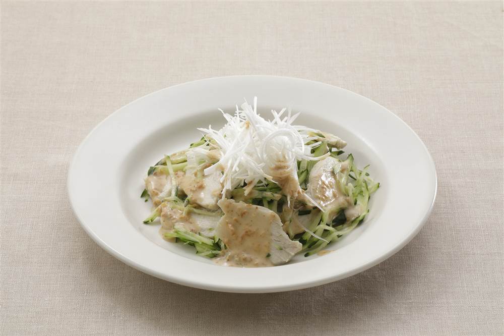 きゅうりと蒸し鶏のサラダ とっておきレシピ キユーピー