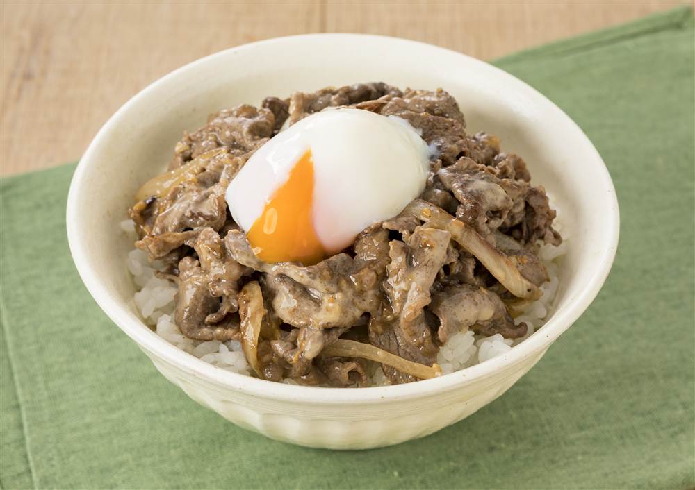 ドレッシングで 深煎りごまの牛丼 とっておきレシピ キユーピー