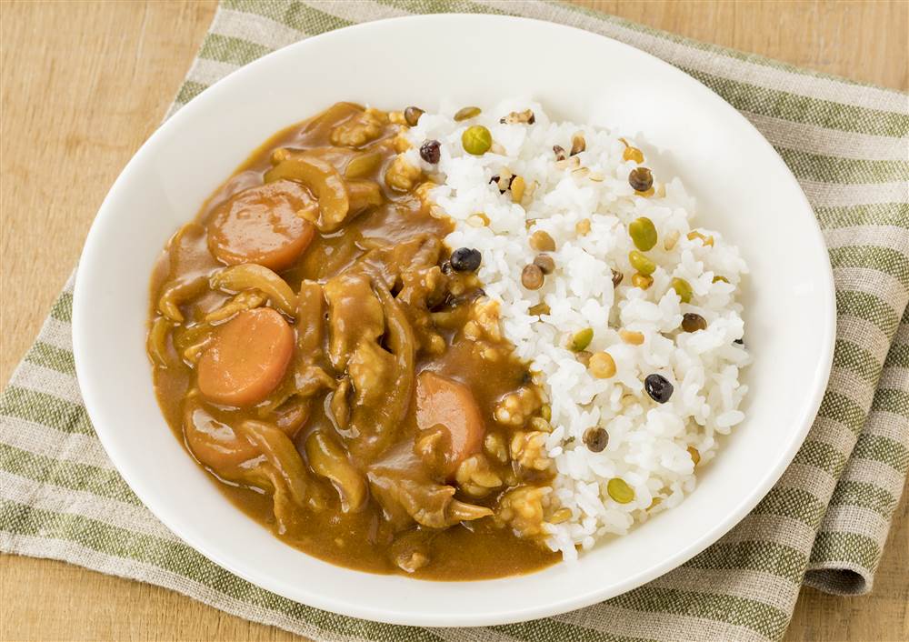 豆と穀物ごはんのカレー とっておきレシピ キユーピー