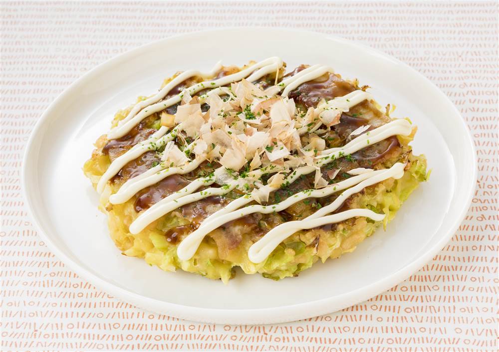 Hobotama 加熱用液卵風で作る お好み焼き風 とっておきレシピ キユーピー