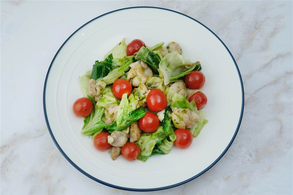 キャベツと鶏肉のバジルソテー とっておきレシピ キユーピー