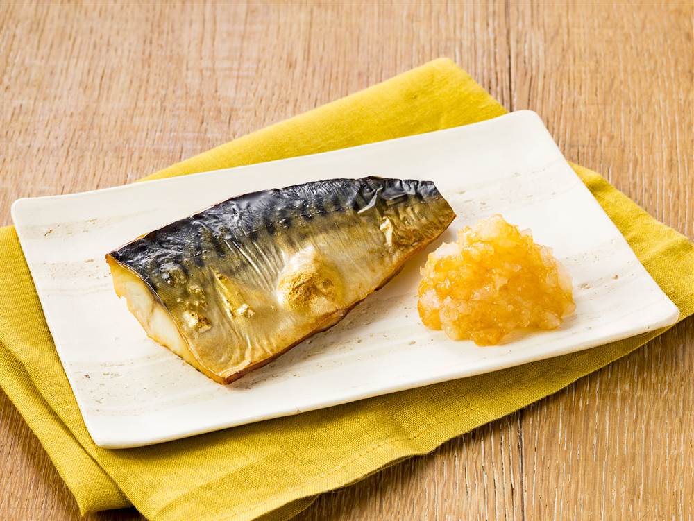 さばの大根おろし添え